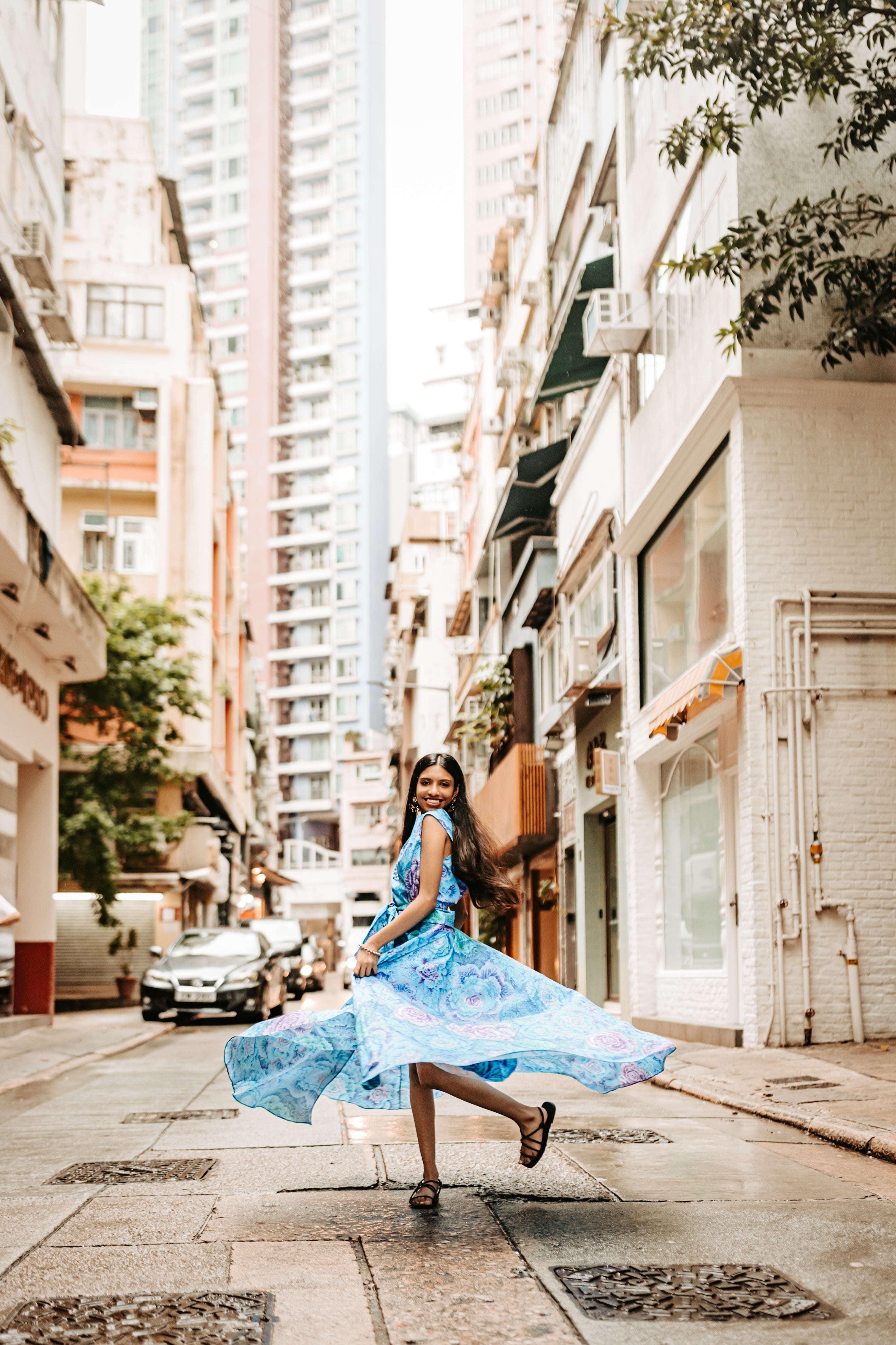 CAPRI SKIRT UNDER THE SEA PRINT